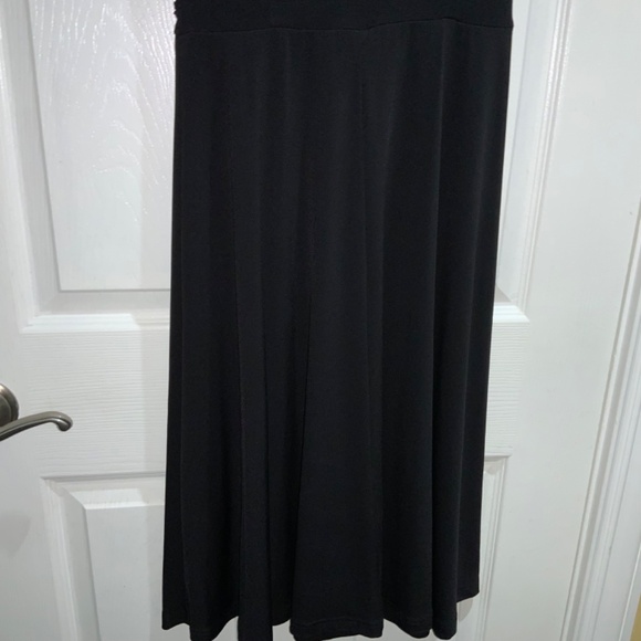 K Petite Collection fit & flare dress Sz 4P sleeveless ruched waist - Picture 7 of 9